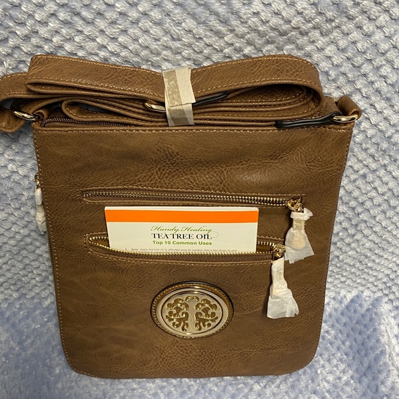 Khaki Roneeda Crossbody Bag - Picture 4 of 9